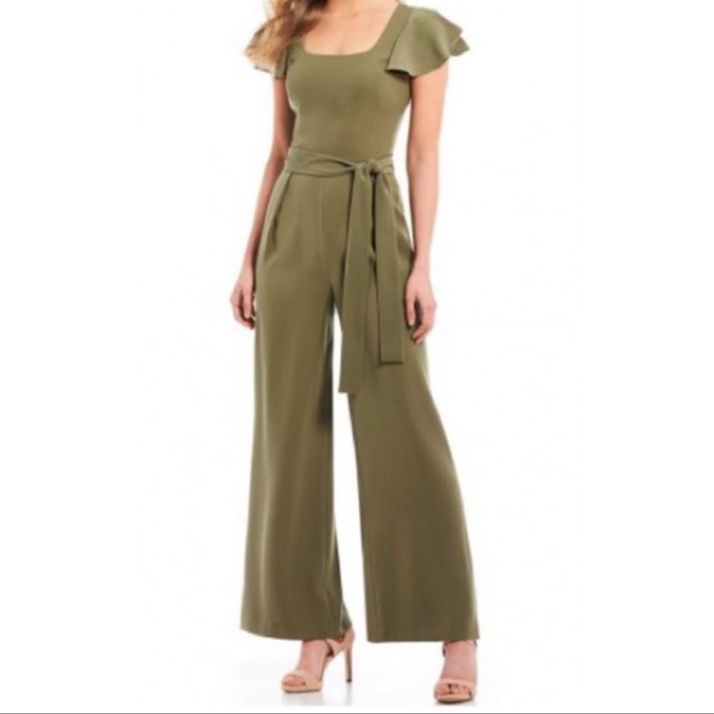 Antonio Melani olive green jumpsuit